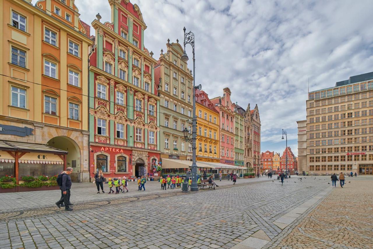 Rynek Apartment The Heart Of The City By Noclegi Renters Vratislav Exteriér fotografie